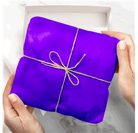 Papel Seda Quantum Violet 50x75cm