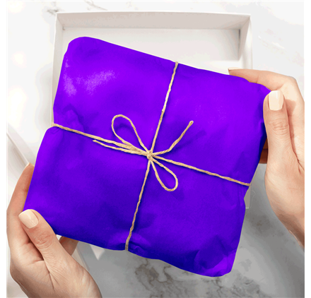 Papel Seda Quantum Violet 50x75cm