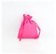 Saco 7x9cm juta Flamingo Pink