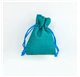 Sacs de Jute Turquoise Blue 7x9cm