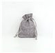 Saco 7x9cm juta Space Grey