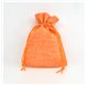 Saco 10x14cm juta Pumpkin Orange