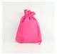 Saco 10x14cm juta Flamingo Pink