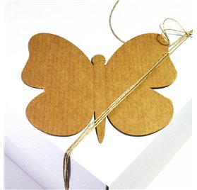 Etiqueta Kraft Forest 135x110mm