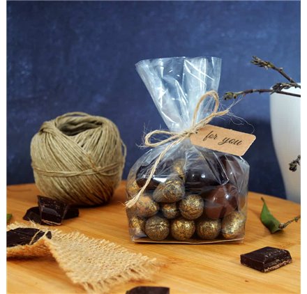 Sachet en cellophane pp 125grs