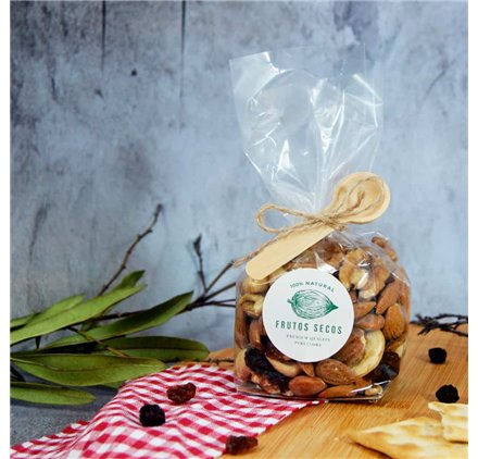 Sachet en cellophane pp bocal 250 g