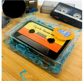 Caixa transparente retangular 90x40x120mm