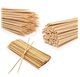 Pau bamboo espetadas pack 100