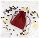 Saco 10x14cm juta Bordeaux