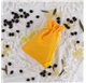 Bolsa yute Lemon Yellow 10x14cm