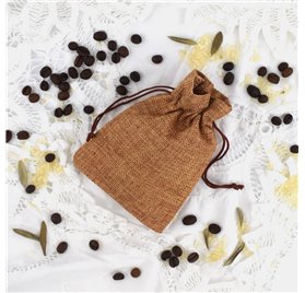 Sacs de Jute Natural 10x14cm