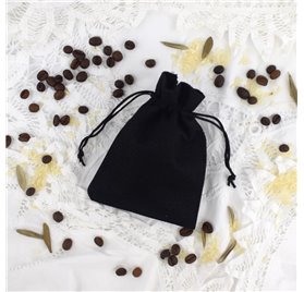 Saco juta Quasar Black 10x14cm