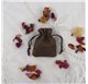 Saco juta Chocolate Brown 7x9cm