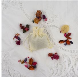 Saco 7x9cm juta Golden Sahara