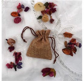 Worek jutowy 7x9cm Natural