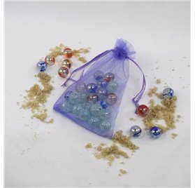 Bolsa organza Quantum Violet 10x14cm