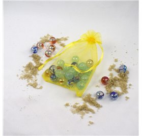 Sacchetto organza 10x14cm Lemon Yellow