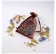 Saco 10x14cm organza Dark Chocolate Templation