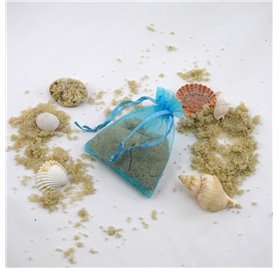 Saco organza 7x9cm Sky Blue