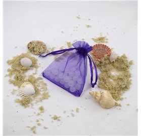 Sacchetto organza Indigo Purple 7x9cm