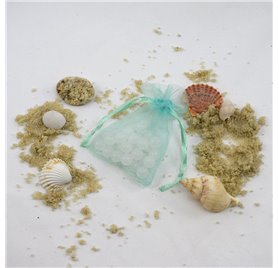 Sac organza Emerald Green 7x9cm