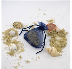 Sacchetto organza 10x14cm Navy Blue