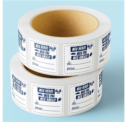 Etiqueta 1 40x40mm