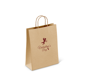 Saco de Papel LoveTwist 180x80x240 Natural