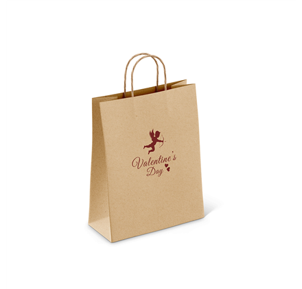 Saco de Papel LoveTwist 180x80x240 Natural