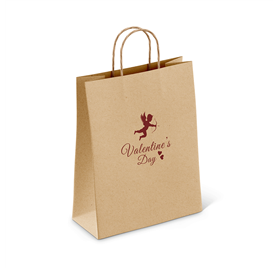 Saco de Papel LoveTwist 250x100x320 Natural