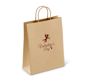 Saco de Papel LoveTwist 320x120x420 Natural