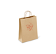 Saco de Papel LoveTwist 180x80x240 Natural