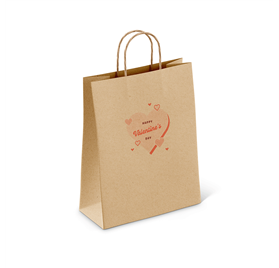 Saco de Papel CupidCraft 250x100x320 Natural