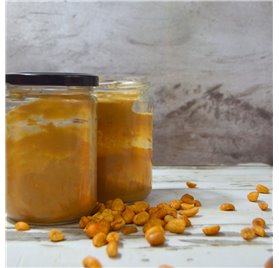 Glass jar Europa Elite 300ml with Golden Lid