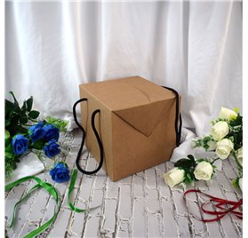 Natürliche Farbe Kasten Maßnahmen 200x200x200mm