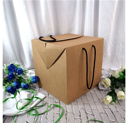 Natürliche Farbe Kasten Maßnahmen 300x300x300mm