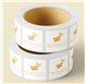 Ostertagetiketten Easter Wishes - 40x40mm