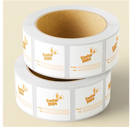 Ostertagetiketten Easter Wishes - 40x40mm