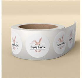 Ostertagetiketten Bunny Tail - 50x40mm