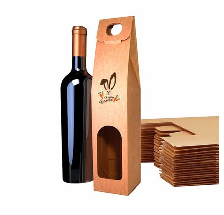 Boxen für 1 Flasche Kraft Bunny Trail