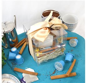 Caixa transparente cubo 120x120x120mm