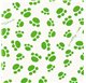 Papier do pakowania Paw Prints Path