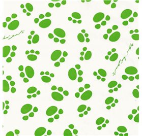 Papel de embrulho 70cm Paw Prints Path 