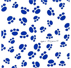 Papel de embrulho 70cm Teddy's Trail