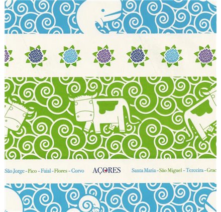 Papel de Embrulho 70cm Magic Ocean