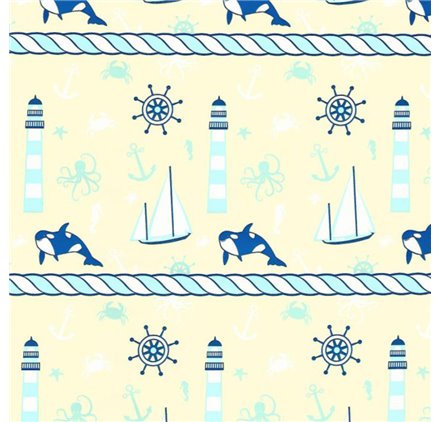 Papel de Embrulho 70cm Teddy's Picnic
