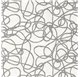 Papel de Embrulho 70cm Graphite Tangle