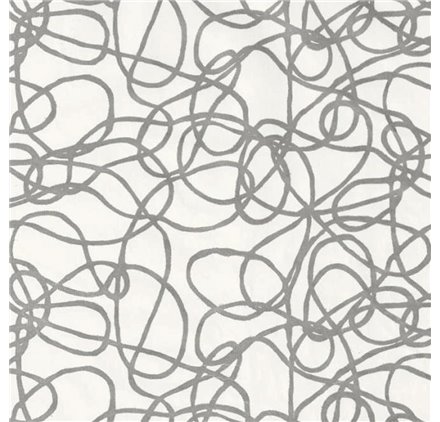 Papel de Embrulho 70cm Graphite Tangle