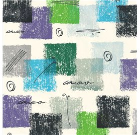 Papel de Embrulho 70cm Patchwork Palette