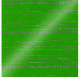 Papel de Embrulho 70cm Lime Lines